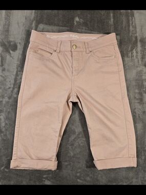 Rafaella Weekend Blush Pink Bermuda Shorts Cuffed Size 8 (014)